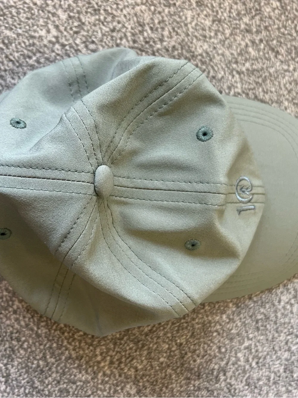 Tentree inmotion peak hat agave green